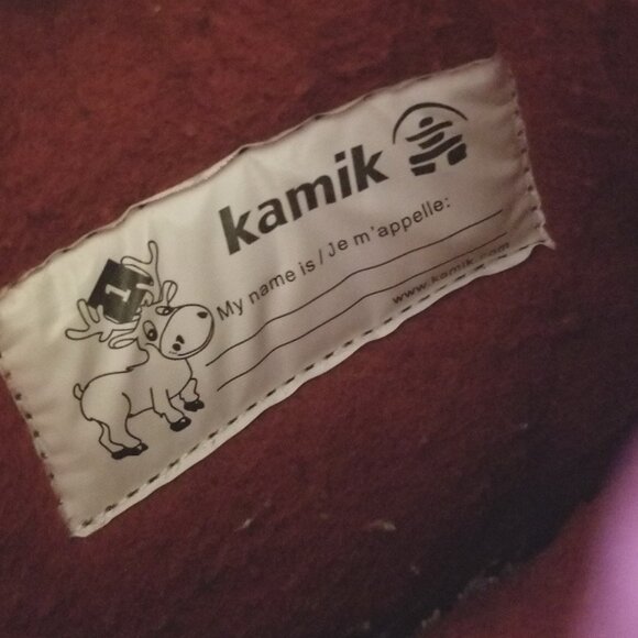 Girl's Kamik rocket pink waterproof insulated winter snow boots  Size 1 - Picture 5 of 6